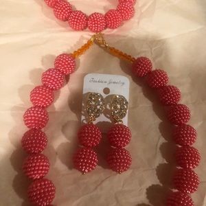 Colorful Women’s And Teen’s Nigerian Jewelry Set